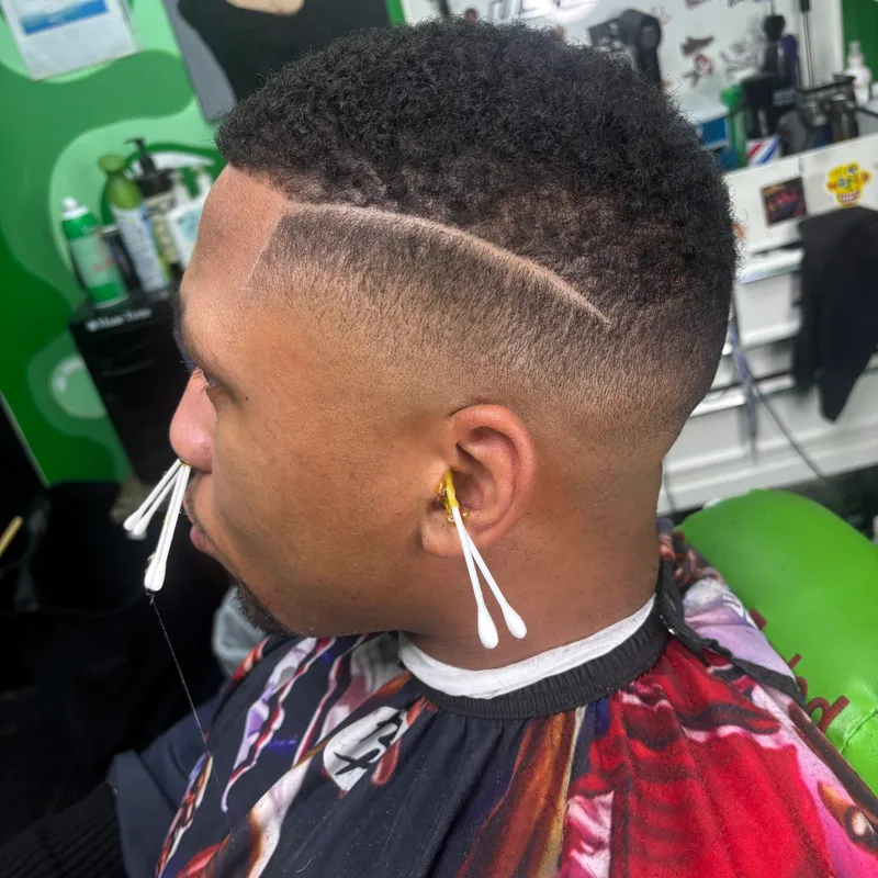 Detail haircut work