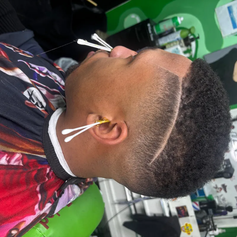 Detail haircut work